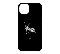 Custodia per iPhone 14 Plus Formica - Legno Rosso - Insetto