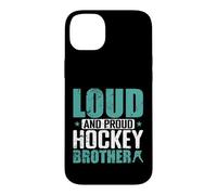 Custodia per iPhone 14 Plus Forte E Orgoglioso Hockey Brother Ice Rink