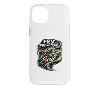 Custodia per iPhone 14 Plus FPV Freestyle Soul Quad Pilot Drone Vintage Art Gift