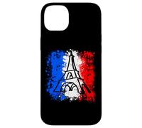 Custodia per iPhone 14 Plus France Flag Shirt Eiffel Tower T Shirt Gift Paris French