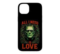 Custodia per iPhone 14 Plus Frankenstein Ho bisogno di amore | Grunge Horror Halloween