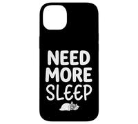 Custodia per iPhone 14 Plus French Bulldog Need More Sleep Frenchie Gifts