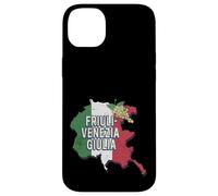 Custodia per iPhone 14 Plus Friuli Venezia Giulia Italia Retro Regione Mappa Vintage