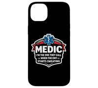 Custodia per iPhone 14 Plus Fun Medic I'm The One They Call When The EMT inizia a sudare