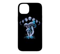 Custodia per iPhone 14 Plus Fungo Mystical Mycology Shrooms Moon Phases Cottagecore