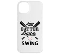 Custodia per iPhone 14 Plus Funny Baseball Batter Batter Swing Hey Game Day Baseball Mom