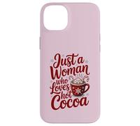 Custodia per iPhone 14 Plus Funny Caffeine Drinking Christmas Coffee Gift Santa