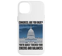 Custodia per iPhone 14 Plus Funny Congress US Capitol Politics Joke Washington DC Humor