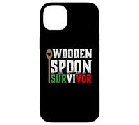 Custodia per iPhone 14 Plus Funny Italian Shirts - Maglietta Wooden Spoon Survivor