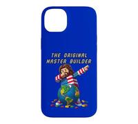 Custodia per iPhone 14 Plus Funny Jesus Dab The Original Master Builder Christian Faith