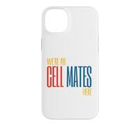 Custodia per iPhone 14 Plus Funny Microbiology Pun Siamo tutti compagni di cellule qui