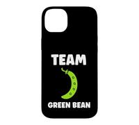 Custodia per iPhone 14 Plus Funny minimalist vegetable Simple team Green bean