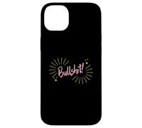 Custodia per iPhone 14 Plus Funny Sarcastic Adult Joke Womens Cute Pink Bullshit
