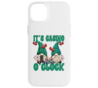 Custodia per iPhone 14 Plus Funny Saying Las Vegas Gnome Green Letters For Casino Night