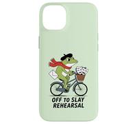 Custodia per iPhone 14 Plus Fuori per uccidere prove divertente teatro rana su una bici