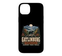 Custodia per iPhone 14 Plus Gatlinburg TN USA Montagne Trails Wildlife Design