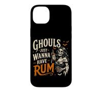 Custodia per iPhone 14 Plus Ghouls vuole solo avere rum divertente bere Halloween