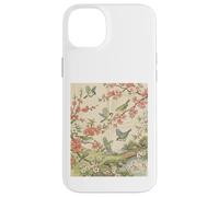 Custodia per iPhone 14 Plus Giapponese Cherry Blossom Birds Koi Art