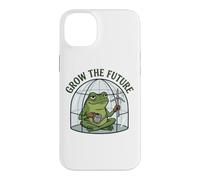 Custodia per iPhone 14 Plus Giardiniere Eco Frog: coltiva l'atmosfera verde futura