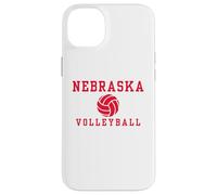 Custodia per iPhone 14 Plus Giocatore della squadra di pallavolo del Nebraska