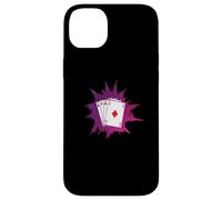 Custodia per iPhone 14 Plus Gioco di carte da poker o skat Texas Holdem