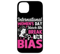 Custodia per iPhone 14 Plus Giornata internazionale della donna 8 marzo Rompere il pregiudizio