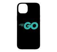 Custodia per iPhone 14 Plus Go Programming Language with Go logo Golang sviluppatori
