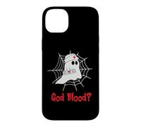 Custodia per iPhone 14 Plus God Blood ? Ghost Nurse Funny Halloween Costume