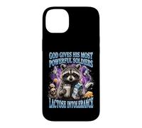 Custodia per iPhone 14 Plus God Gives His Most Powerful Soldiers Lactose Intolerance