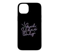 Custodia per iPhone 14 Plus Good Vibes Only Lavender Garden Fragranza Pianta