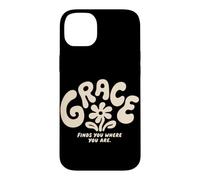 Custodia per iPhone 14 Plus Grace ti trova dove sei cristiano religioso