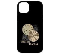 Custodia per iPhone 14 Plus Grandfather Alarm Clock Time Tick Tock Clock T-Shirt