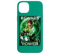 Custodia per iPhone 14 Plus Green Lantern Beware My Power Poster
