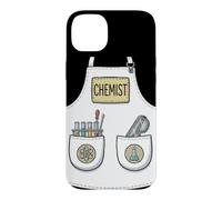Custodia per iPhone 14 Plus Grembiule divertente per insegnante di scienze chimico, costume di Halloween