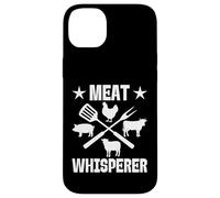 Custodia per iPhone 14 Plus Grigliatura per barbecue con sussurro di carne