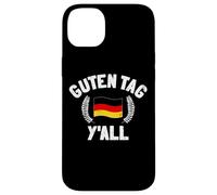 Custodia per iPhone 14 Plus Guten Tag Y'all Biergarten Germany Flag German Beer Festival