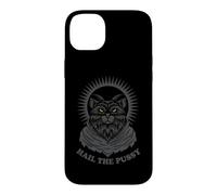 Custodia per iPhone 14 Plus "Hail the Pussy" Goth Satan Clothing Gothic Hail Satan