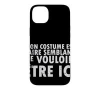 Custodia per iPhone 14 Plus Halloween Mon Costume Est Faire Semblant - Francese