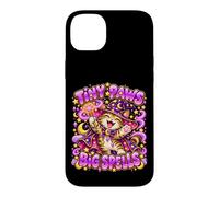 Custodia per iPhone 14 Plus Halloween Tiny Paws Big Spells Cute Wizard Cat Magic Spell