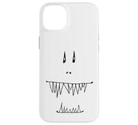 Custodia per iPhone 14 Plus Hand Drawn Grungy Monster apparelth Face
