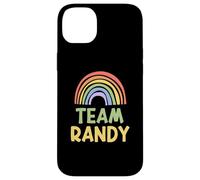Custodia per iPhone 14 Plus Happy Colorful Team Randy Rainbow Pride Green Yellow