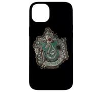 Custodia per iPhone 14 Plus Harry Potter Slytherin Knitted Patch Damaged