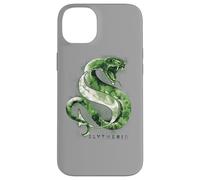 Custodia per iPhone 14 Plus Harry Potter Slytherin Watercolor