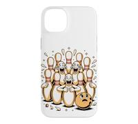 Custodia per iPhone 14 Plus Hear the Ten Pins Laughing Bowling Bowler Pun