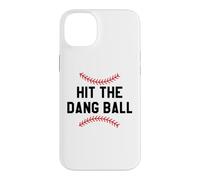 Custodia per iPhone 14 Plus Hit the Dang Ball Baseball Mom Sports Fan Funny Baseball Dad