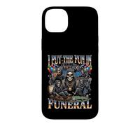 Custodia per iPhone 14 Plus Ho messo il divertimento in funerale Tristo Mietitore Partito Bootleg Halloween