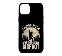 Custodia per iPhone 14 Plus Ho trovato Gesù ancora alla ricerca di Bigfoot Design Adventure
