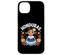 Custodia per iPhone 14 Plus Honduras Girl Culture Orgoglio per Ragazze Bambini