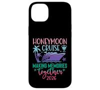 Custodia per iPhone 14 Plus Honeymoon Cruise 2026 Just Married Matching Couples Vacation