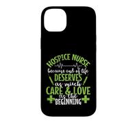 Custodia per iPhone 14 Plus Hospice Nurse perché la vita merita cura e amore